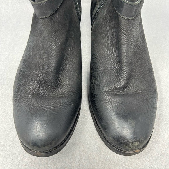 BDG Urban Outfitters Black Leather Ankle Booties Women's Size EU 39 - Picture 10 of 13